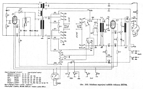 Měřič útlumu - Attenuation Meter MU54 - CZ89006; Tesla; Praha, (ID = 3033791) Equipment