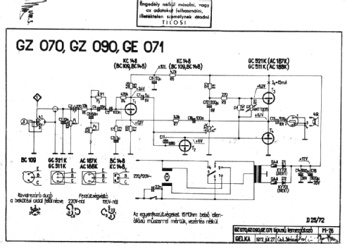 Supraphon GZ090; Tesla; Praha, (ID = 3074051) R-Player