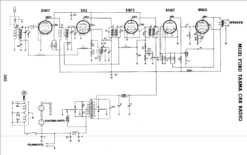 Ford Tasma M1121; Thom & Smith Pty. (ID = 818402) Autoradio