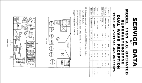 Tasma 1131T; Thom & Smith Pty. (ID = 1541347) Radio