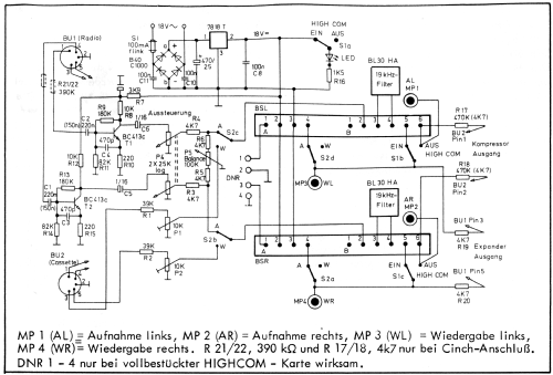 High-Com Rauschunterdrückung Hobby-Com; Thomsen Elektronik; (ID = 2038963) Bausatz