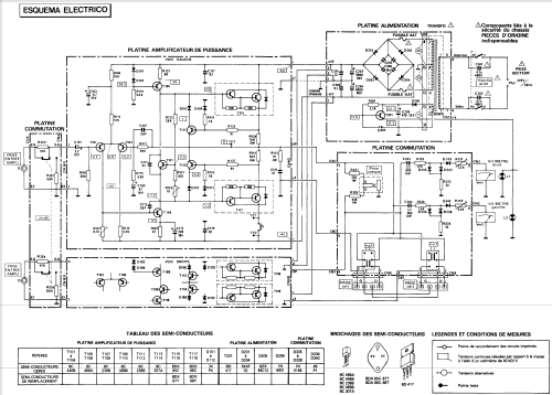 Amplificador Estereofónico AP-801; Thomson Española S.A (ID = 2479429) Verst/Mix