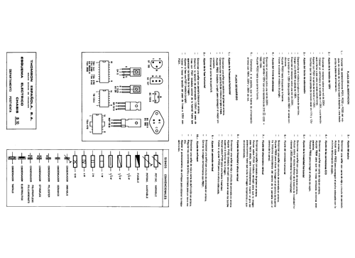 Ch= B10; Thomson Española S.A (ID = 2479045) Television