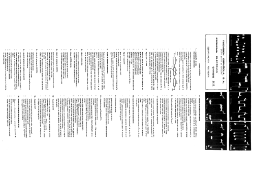 Ch= B10; Thomson Española S.A (ID = 2479049) Television