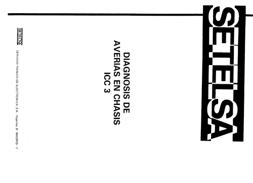 Ch= ICC3; Thomson Española S.A (ID = 2479092) Televisore