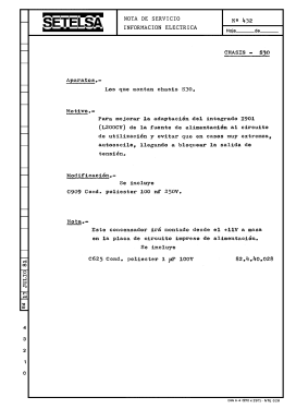 Ch= S30; Thomson Española S.A (ID = 2876966) Televisore