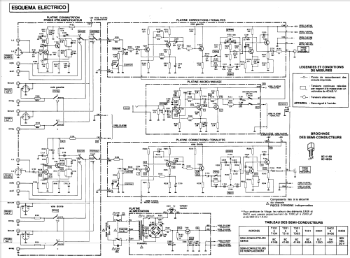 Preamplificador Estereofónico PA-801; Thomson Española S.A (ID = 2479320) Verst/Mix