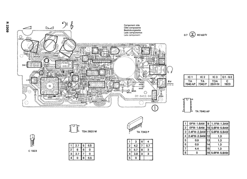 R-2309 ; Thomson Española S.A (ID = 2463081) Radio