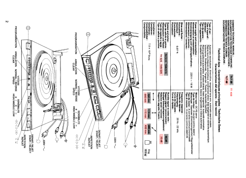 Platina Tocadiscos Tangencial TLT-38; Thomson Española S.A (ID = 2472590) Radio