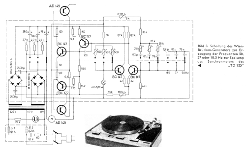 TD125 - Tonarm TP25; Thorens SA; St. (ID = 2537773) Reg-Riprod