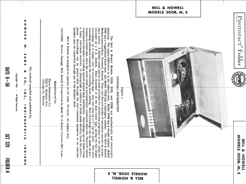 Bell & Howell 300B,M,S; Three Dimension (ID = 2258570) R-Player