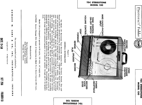 TDC Stereotone 130 ; Three Dimension (ID = 578967) R-Player