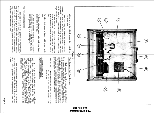 TDC Stereotone 130 ; Three Dimension (ID = 578971) R-Player