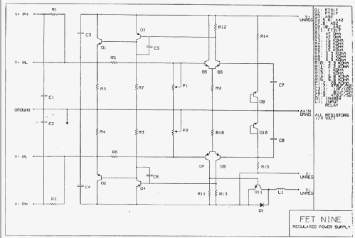 FET-9 Stereo Preamplifier ; Threshold (ID = 1879715) Ampl/Mixer