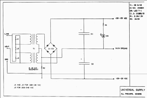 FET-9 Stereo Preamplifier ; Threshold (ID = 1879716) Ampl/Mixer