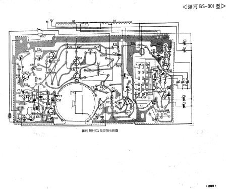 Hai He 海河 BS-801; Tianjin 天津渤海无线... (ID = 779197) Radio