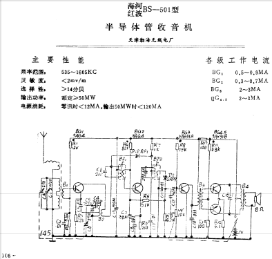 Hongbo 红波 BS-501; Tianjin 天津渤海无线... (ID = 801406) Radio