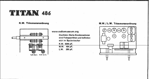 Musikschrank 486; Titan AG; Zürich (ID = 24125) Radio