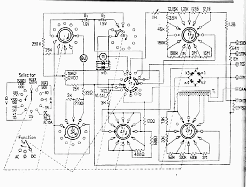 Analog Multimeter TMK-700; TMK, Tachikawa Radio (ID = 1447856) Ausrüstung