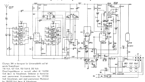 Olympic 341; TO-R Radio A/S; Vanl (ID = 1598166) Radio