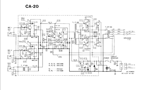 CA-20 ; Toa Electric Co., (ID = 690632) Ampl/Mixer