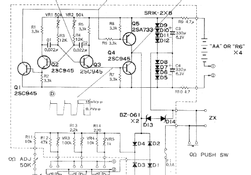 Impedance Meter ZM-104; Toa Electric Co., (ID = 1036327) Equipment