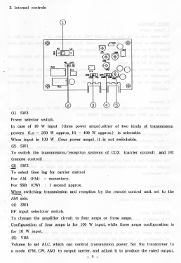 Solid State HF Band Linear Amplifier HL-700B; Tokyo Hy-Power Co., (ID = 3017260) Amateur-D