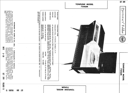 7046M; Tonfunk GmbH; (ID = 2606453) Radio