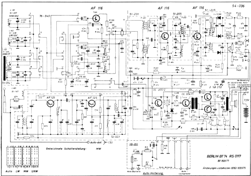 Berlin BT74; Tonfunk GmbH; (ID = 905796) Radio