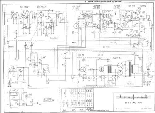 BT62UML; Tonfunk GmbH; (ID = 154549) Radio