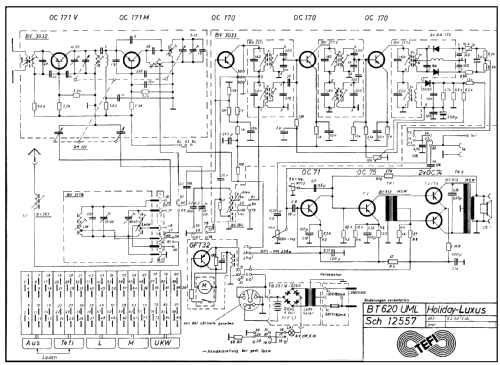 Holiday-Luxus BT620UML ; Tonfunk GmbH; (ID = 224308) Radio