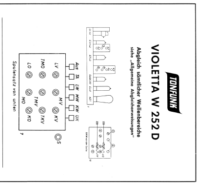 Violetta W252D; Tonfunk GmbH; (ID = 1527294) Radio