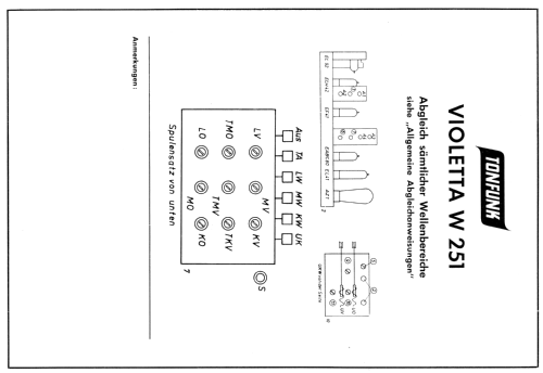 W251MD; Tonfunk GmbH; (ID = 1527292) Radio