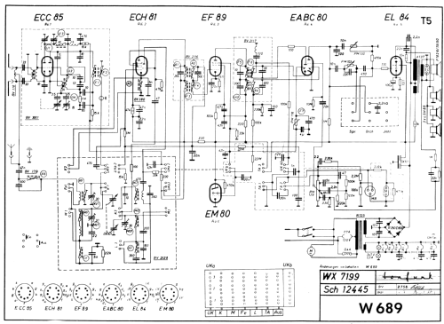 W689; Tonfunk GmbH; (ID = 1616348) Radio