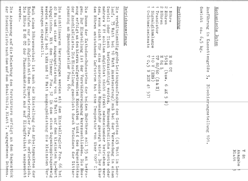 10 Watt Leistungsverstärker V81; Tonographie (ID = 1254703) Verst/Mix