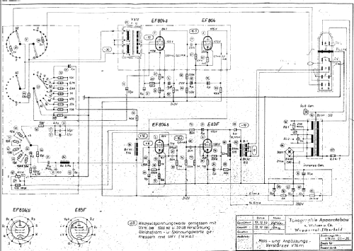 Mess- und Anpassungsverstärker, Mikrofonverstärker V76m; Tonographie (ID = 644998) Ampl/Mixer