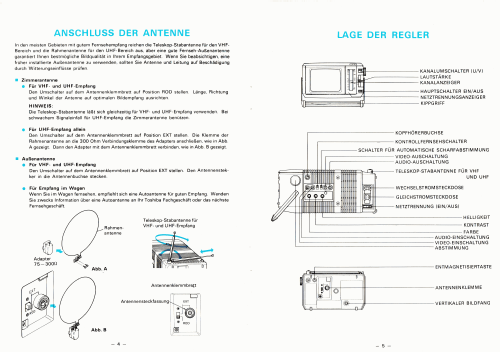 Farbfernseher C-500; Toshiba Corporation; (ID = 2474689) Television