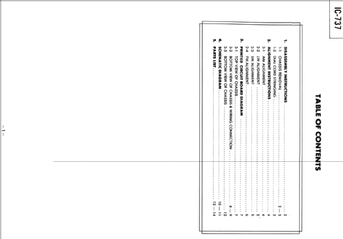 IC Radio IC737; Toshiba Corporation; (ID = 1566794) Radio