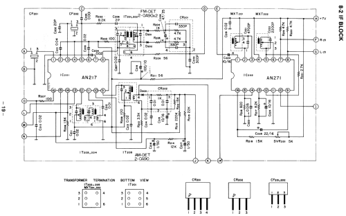 Music Center SM 2700; Toshiba Corporation; (ID = 1828624) Radio