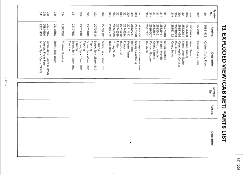 RT-120S; Toshiba Corporation; (ID = 2506140) Radio