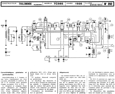 TC565; Toulemonde, Radio JT (ID = 186923) Radio