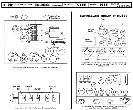 TC565; Toulemonde, Radio JT (ID = 186924) Radio