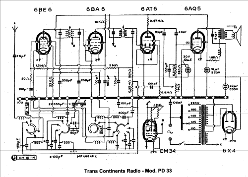 PD33-RS ; Trans Continents (ID = 290536) Radio