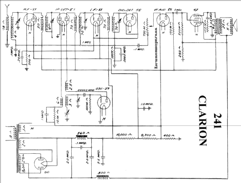Clarion 241 ; Clarion, Transformer (ID = 26731) Radio