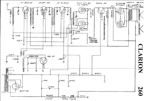 Clarion AC-260 ; Clarion, Transformer (ID = 26730) Radio