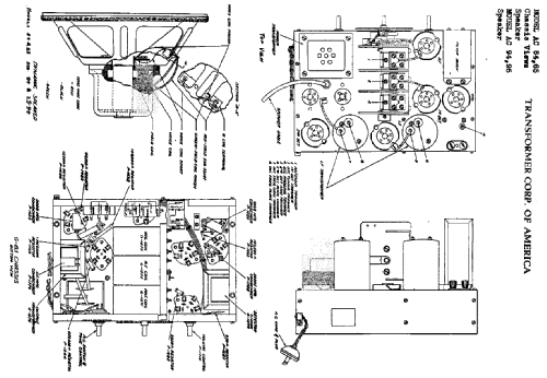 Clarion AC84 Ch= G-83; Clarion, Transformer (ID = 736504) Radio