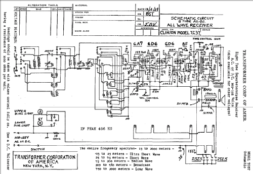 TC-37 ; Clarion, Transformer (ID = 737841) Radio