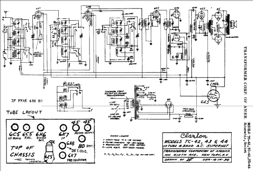 TC-43 ; Clarion, Transformer (ID = 738338) Radio