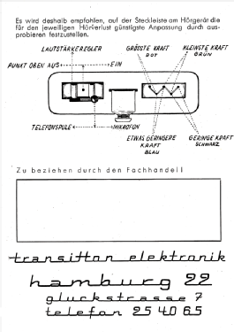 Hörgerät T4-1.5; Transitton- (ID = 2957673) Medicine