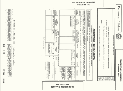 521-112 Ch= 520A5; Trav-Ler Karenola (ID = 1760355) Television